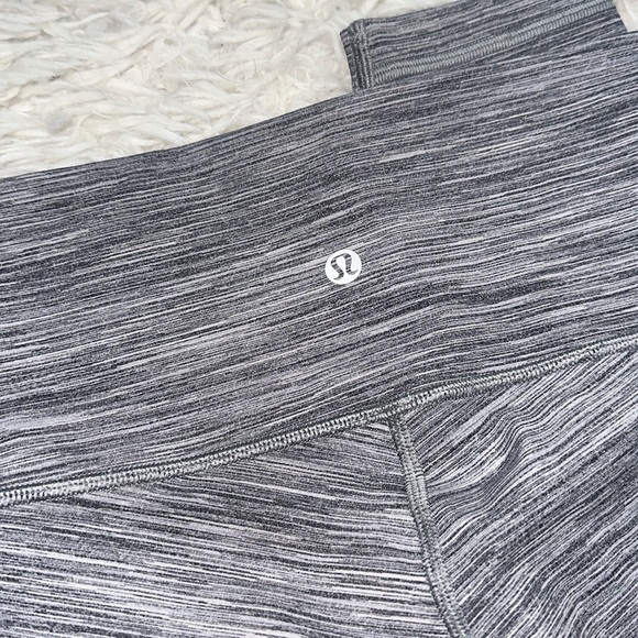Lululemon Wunder Under Pant Space Dye Camo Black Dark Slate - Picture 4 of 5